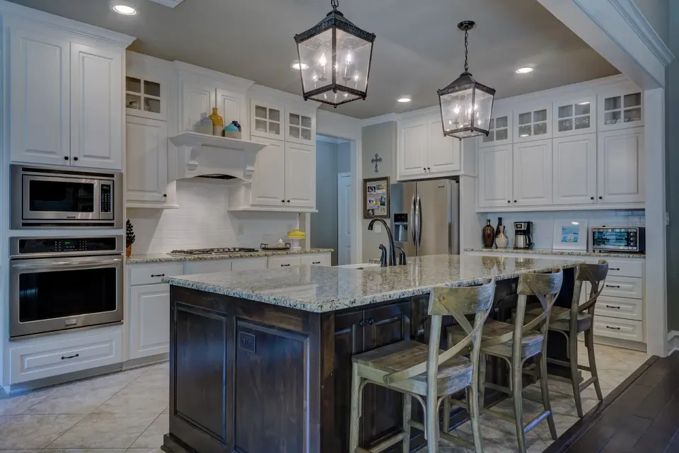 kitchen, interior design, room, home