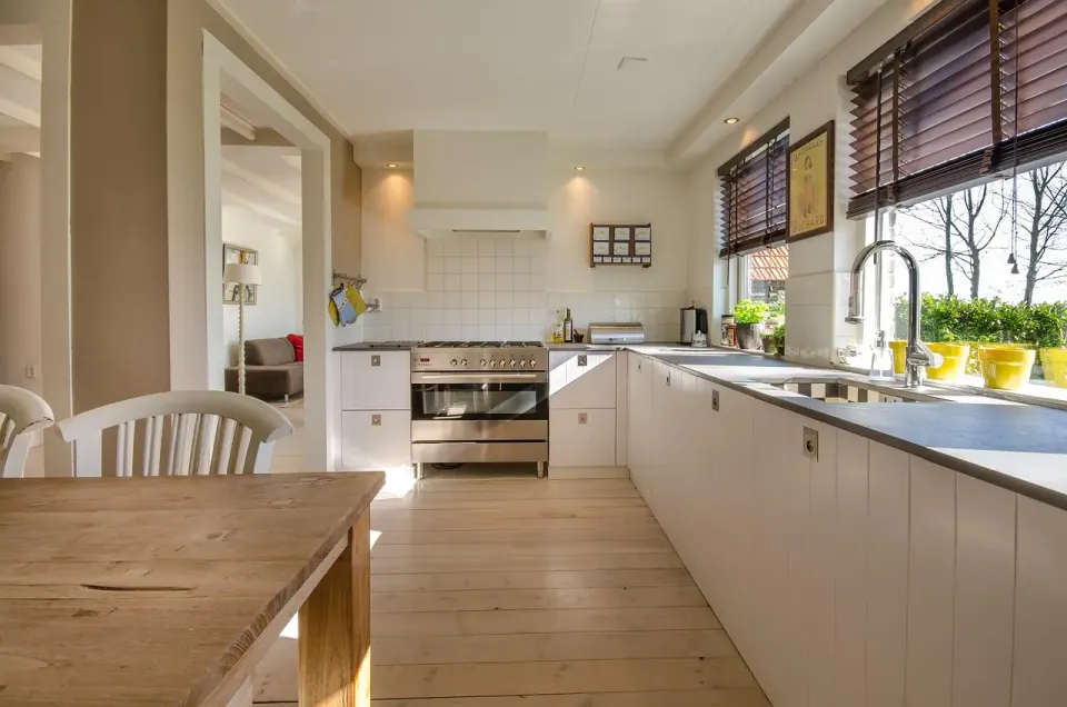kitchen, home, interior, modern