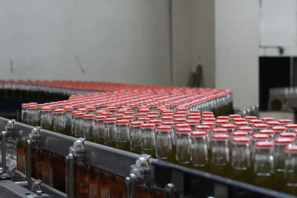 bottle, production, drink, glass