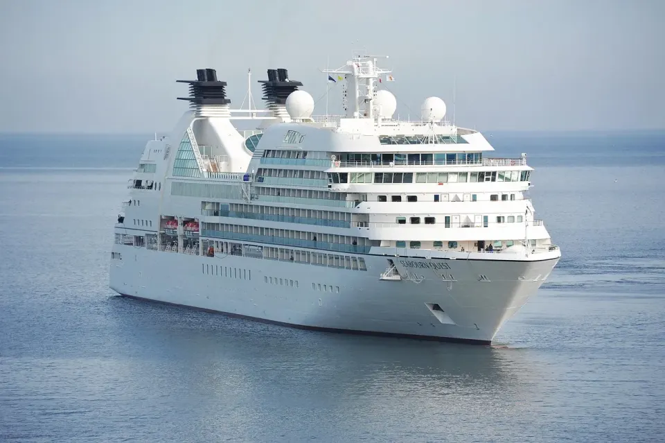 ship, sea, water, sight