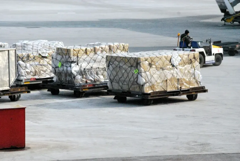 freight, package, cargo, air