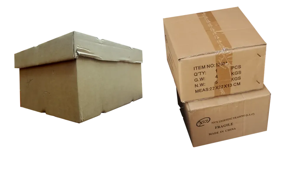 box, transparent, container, carton
