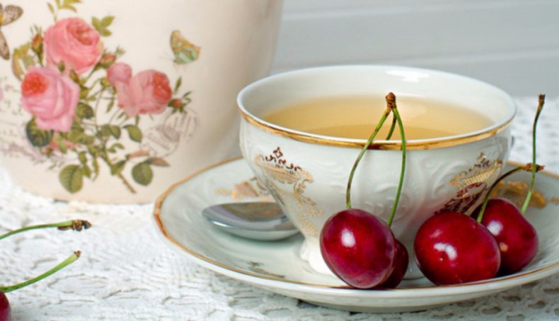 Herbata z liści wiśni