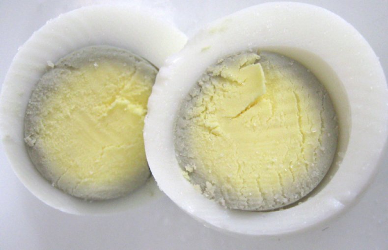 Vajcia so zeleným žĺtkom