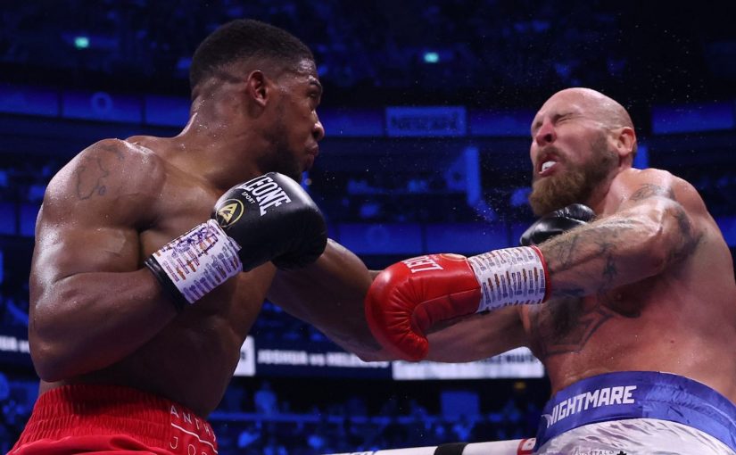 Anthony Joshua blasts Robert Helenius down and out in seven rounds | Boxing News