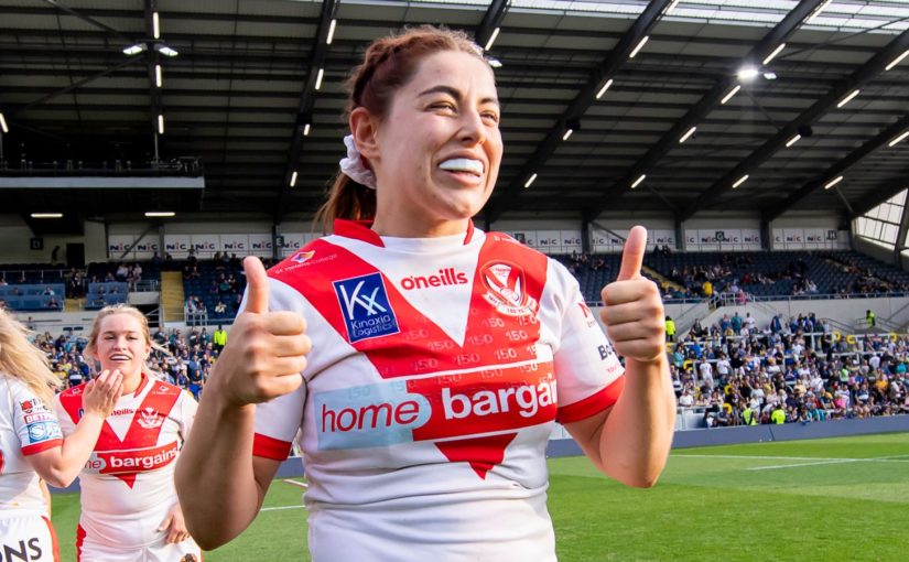 Women’s Challenge Cup: St Helens’ Emily Rudge goes from final ball girl to playing at Wembley | Rugby League News
